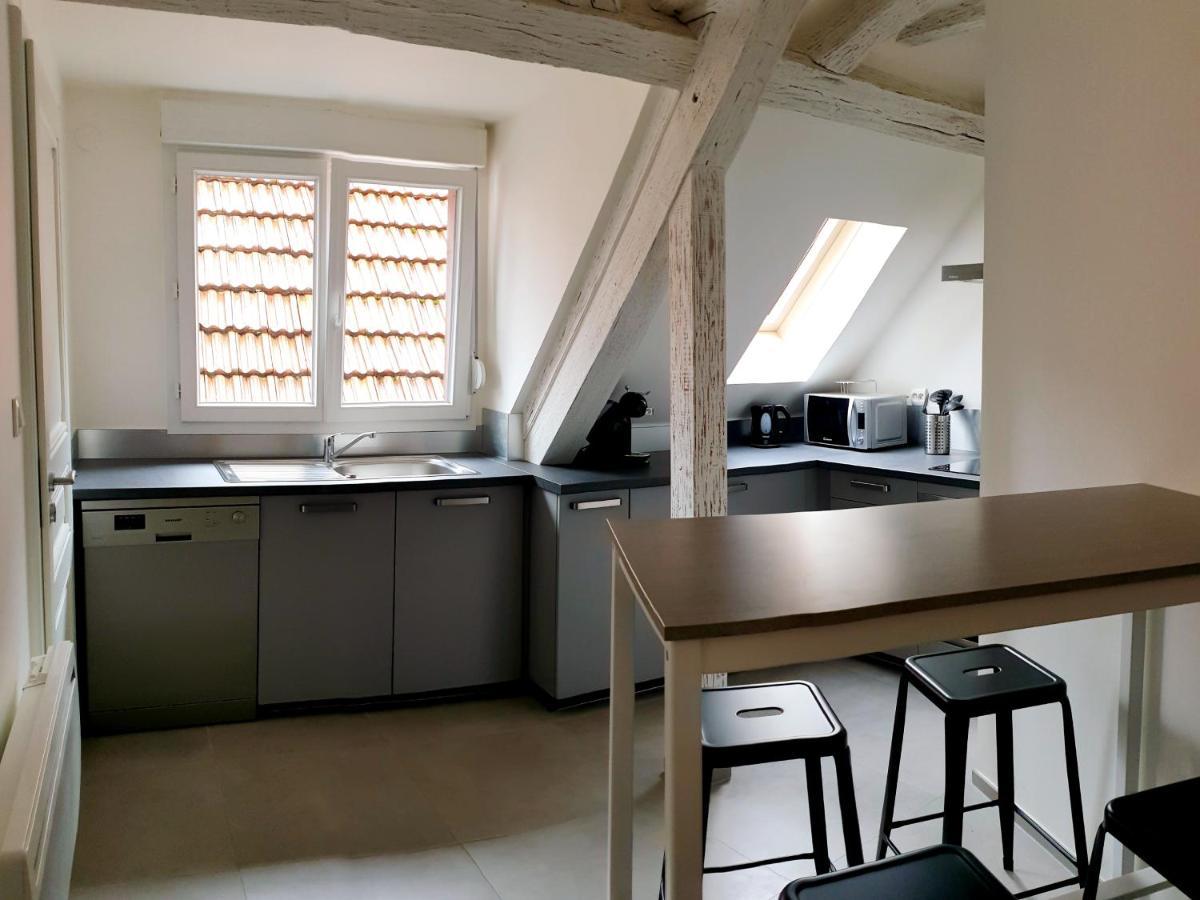Duplex Au Centre Avec Parking - L'Etoile Apartment Оберне Екстериор снимка